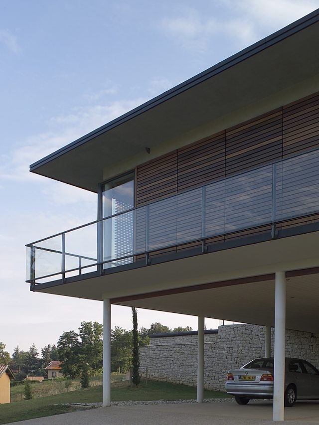 architecte lyon-maison moderne-monts d'or-ouest lyonnais